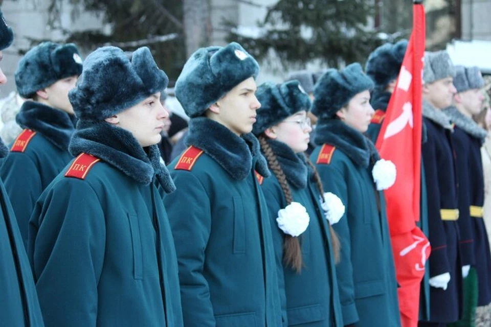 В Иркутске прошел митинг в честь 120-летия со дня рождения Афанасия Белобородова