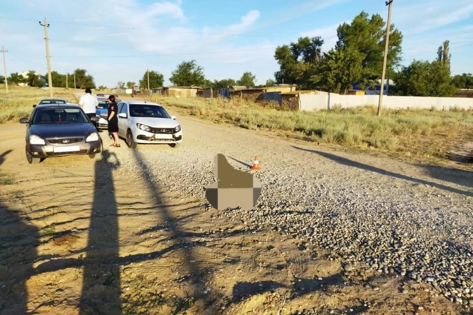 Ребенок погиб под колесом прицепа фуры. Фото: ГУ МВД по Республике Калмыкия