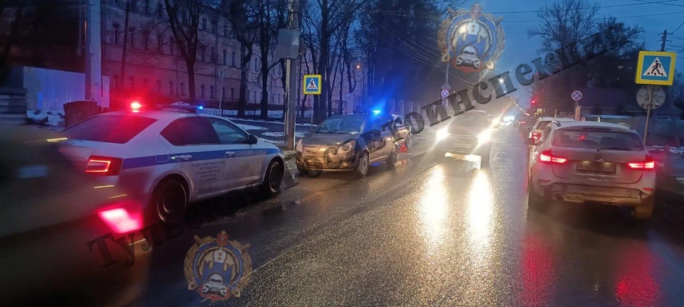 В Туле водитель автомобиля Opel сбил несовершеннолетнего пешехода