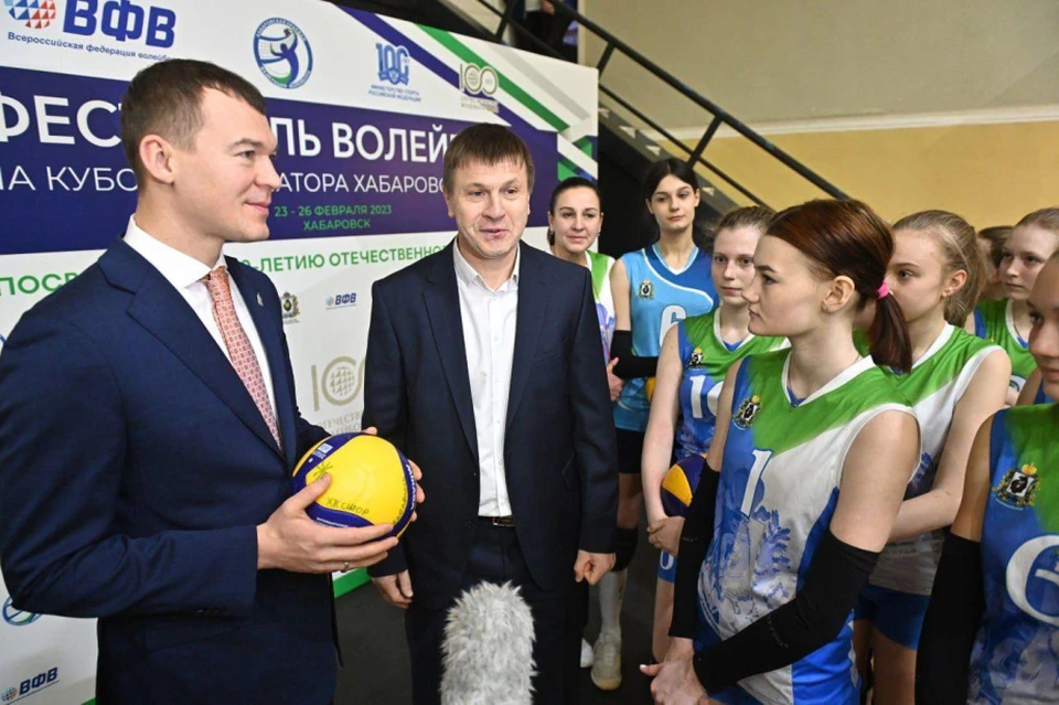 В регионе вновь появится профессиональный волейбольный клуб. Фото: правительство Хабаровского края