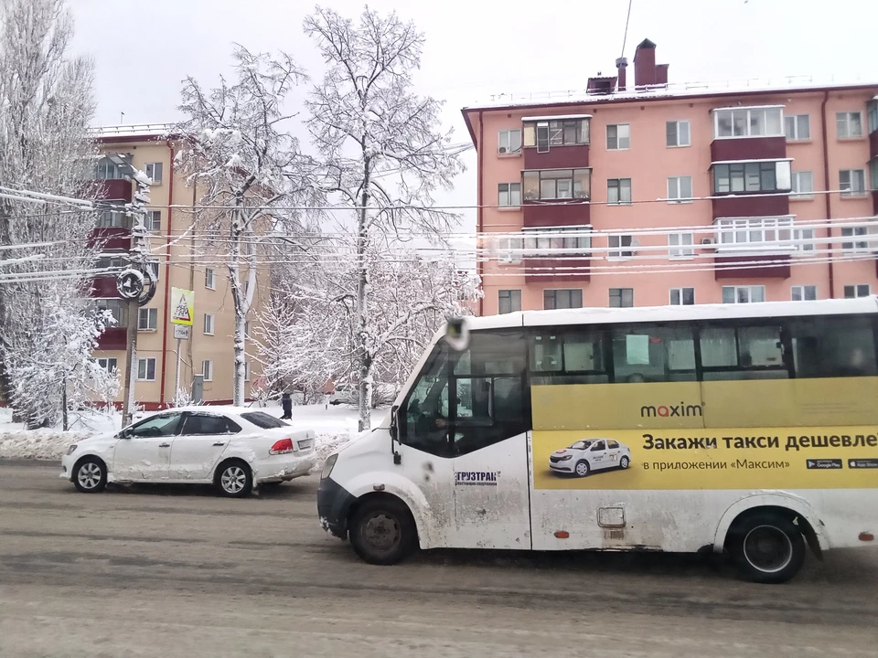 Авария произошла в Железнодорожном округе
