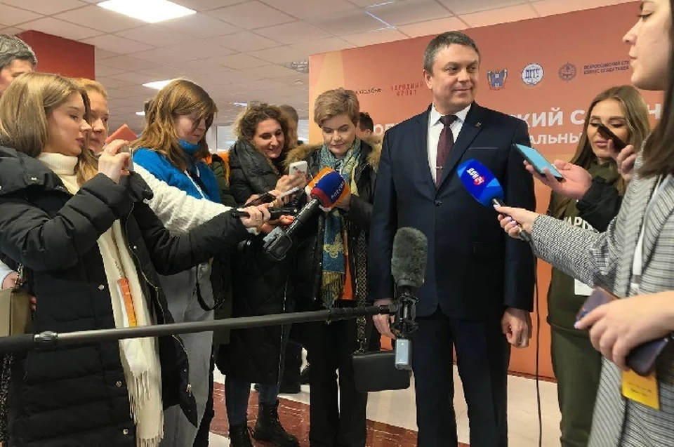 Про намерения о дальнейшем сотрудничестве между регионами рассказал врио Главы ЛНР Леонид Пасечник. Фото: ТГ/Пасечник