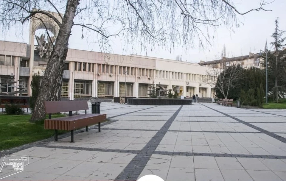 Благоустройство одного из крупнейших скверов Симферополя проходило в 2020 году. Фото: Администрация Симферополя