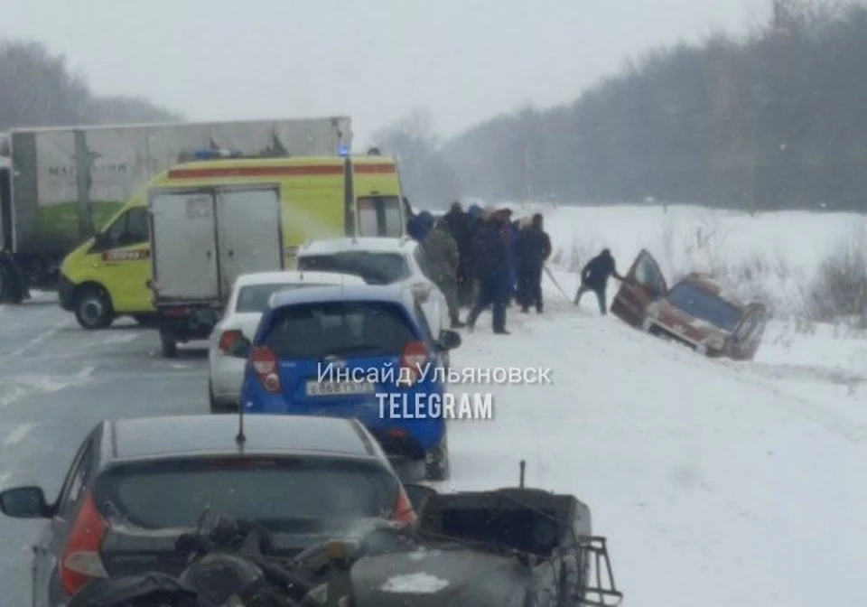 Столкновение поездов в ульяновской