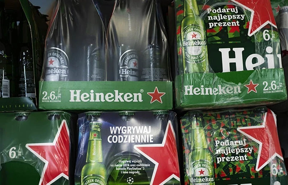 Heineken собирается уйти из России в первой половине 2023 года