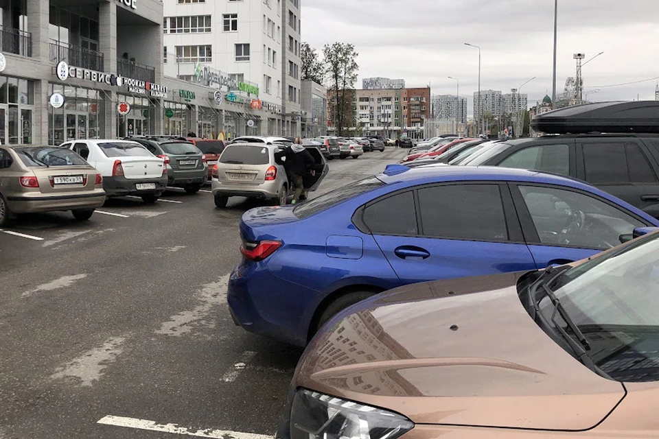 Парковки в Перми.