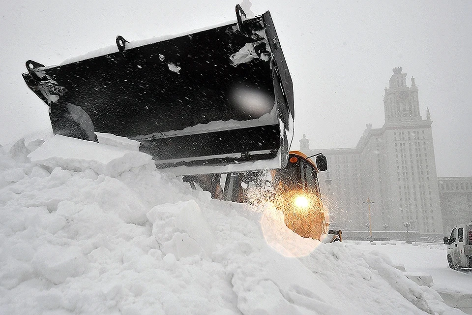 К утру понедельника высота снежного покрова в Москве достигнет 36-41 см