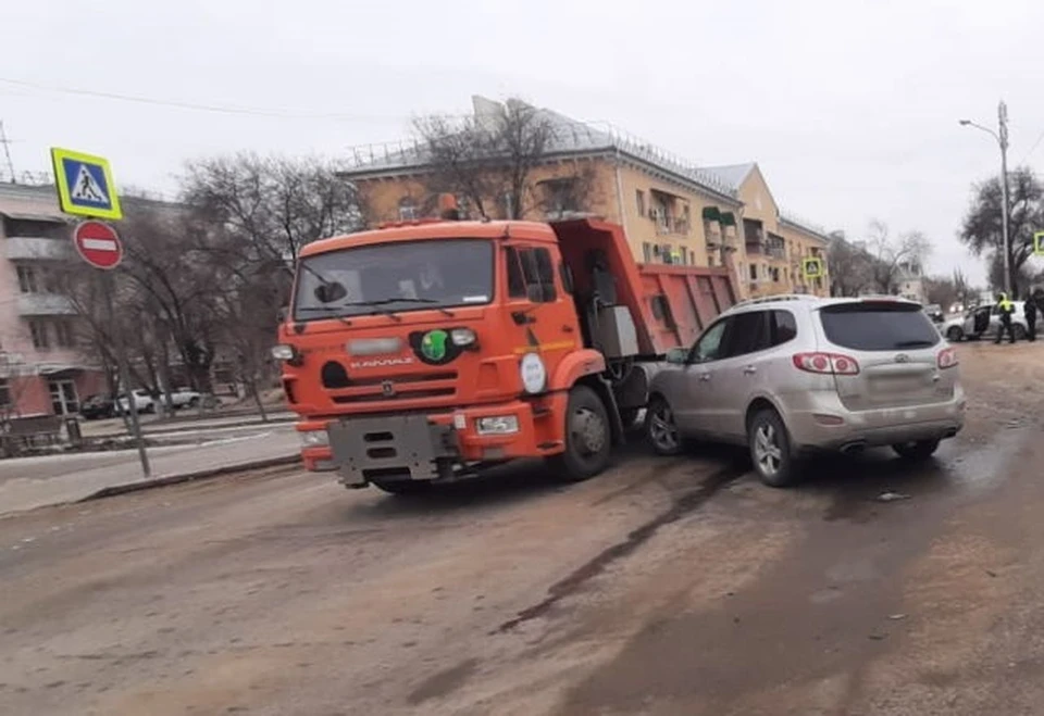 В массовом ДТП никто не пострадал