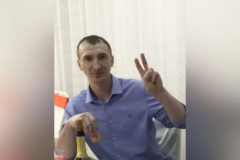 В Ленинском районе Новосибирска пропал 37-летний Максим Калиниченко. Фото: предоставлено Кристиной