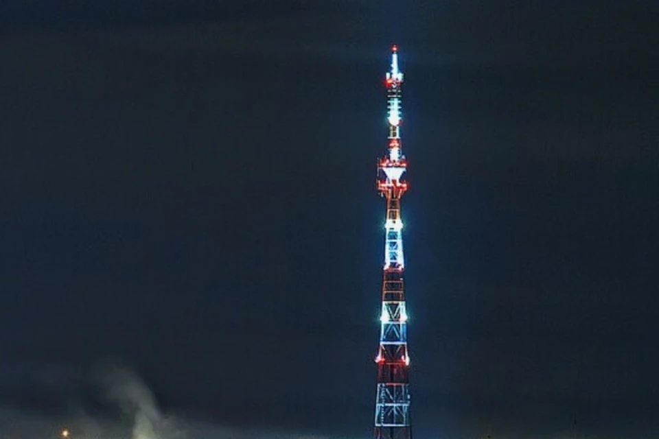 36 прожекторов будут освещать 197 метровую конструкцию. ФОТО: министерство информационных технологий и связи Кировской области