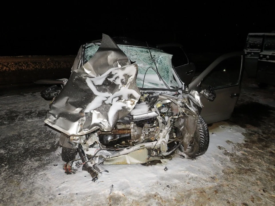 Жуткая авария произошла в Кстовском районе на дороге Чернышиха – Большое Мурашкино.