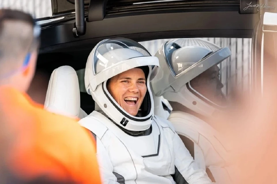 Возвращение новосибирского космонавта Анны Кикиной перенесли на 12 марта. Фото: SpaceX.