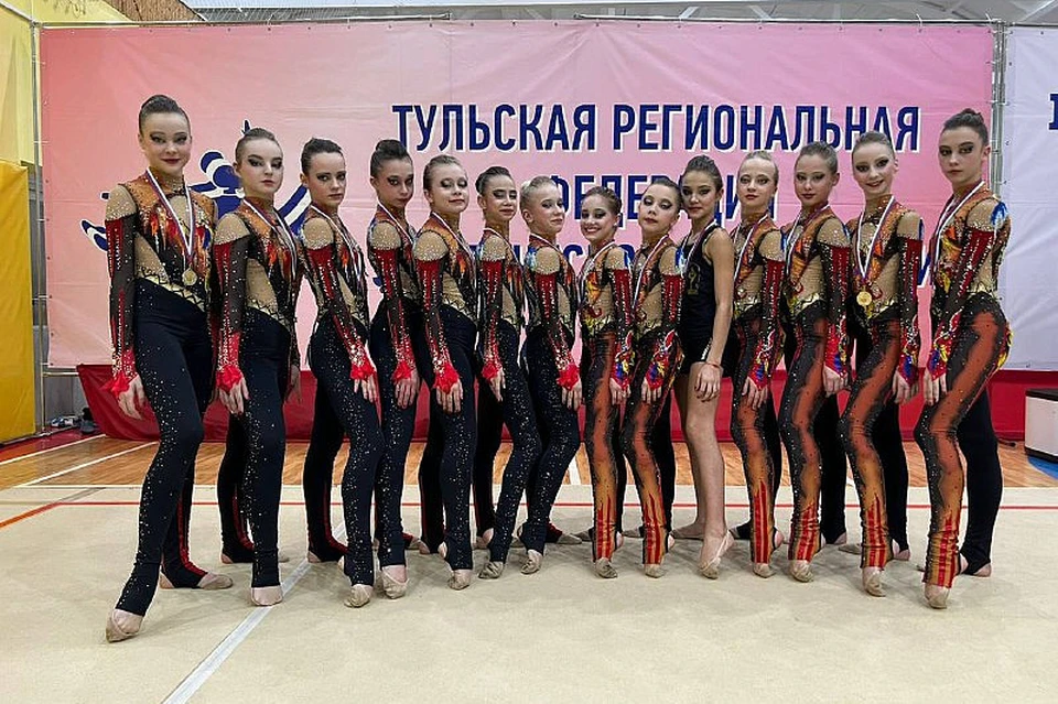 Молодые спортсменки из Тулы заняли первое место на Всероссийских соревнованиях по гимнастике