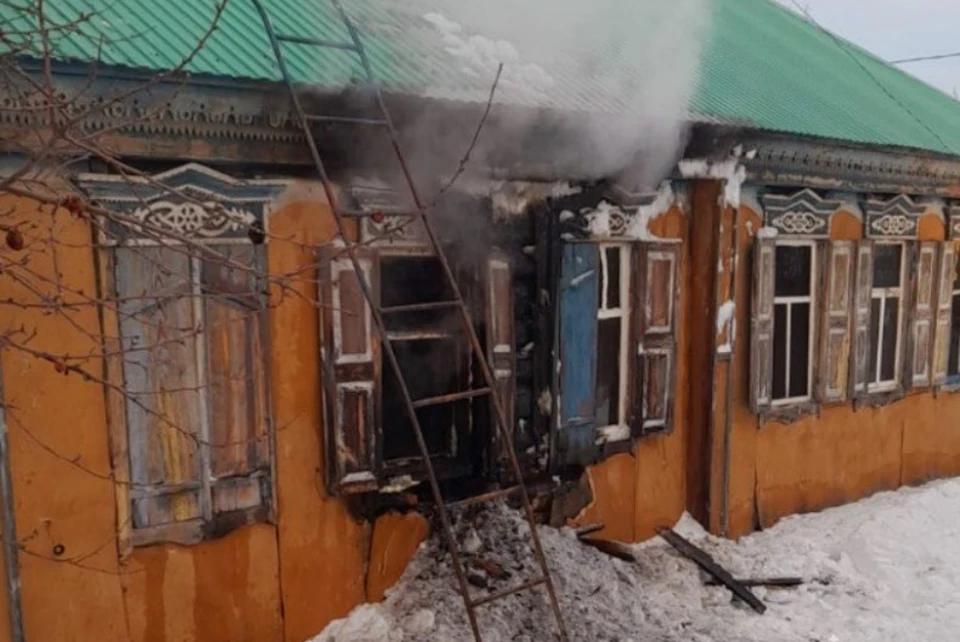 Пожар в альшеевском районе