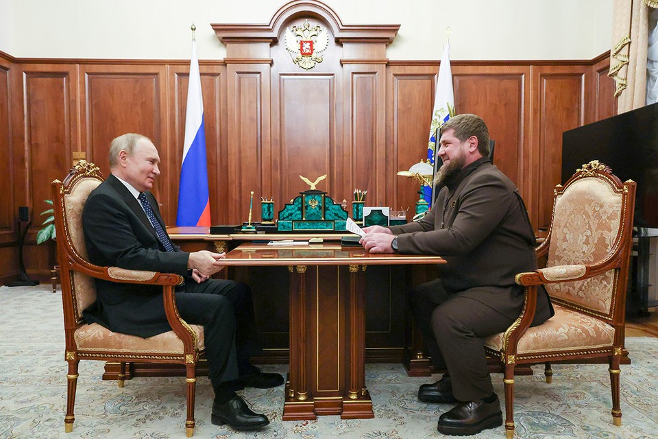О чем Владимир Путин говорил с Рамзаном Кадыровым в Кремле