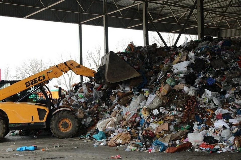На полигон ежегодно поступает около 600 тысяч тонн мусора Фото: пресс-служба администрации Краснодарского края