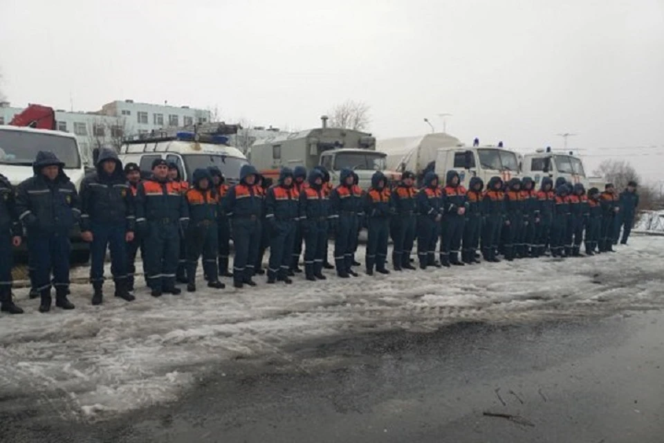 В Алатырь прибыла дополнительная группа спасателей ГУ МЧС России по Чувашии. Фото: администрация Алатыря
