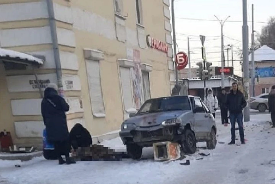 Бабушка скончалась на месте Фото: группа «ВКонтакте» «Инцидент Екатеринбург»