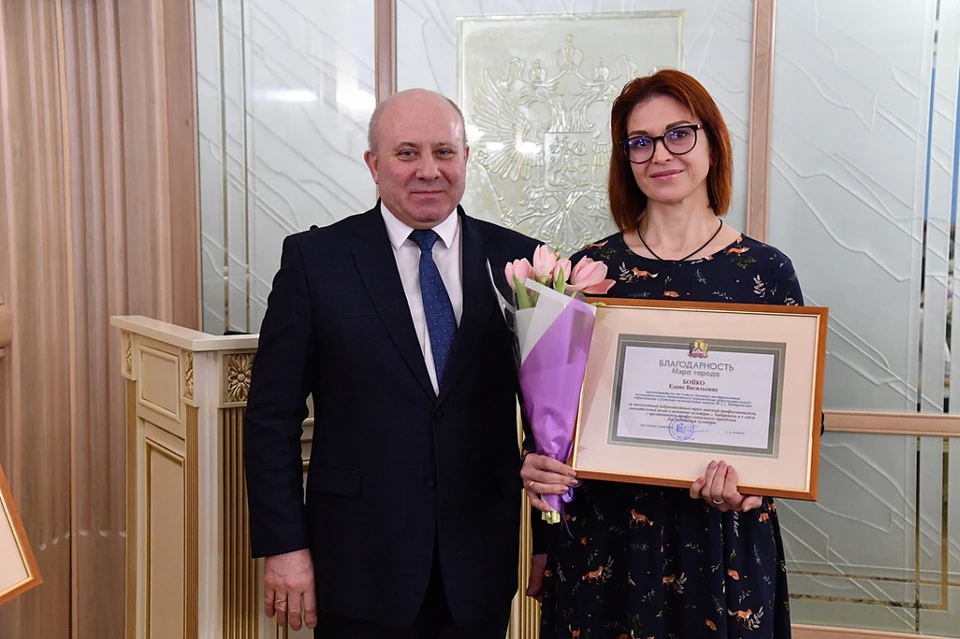Работников культуры наградили в Хабаровске Фото: администрация Хабаровска