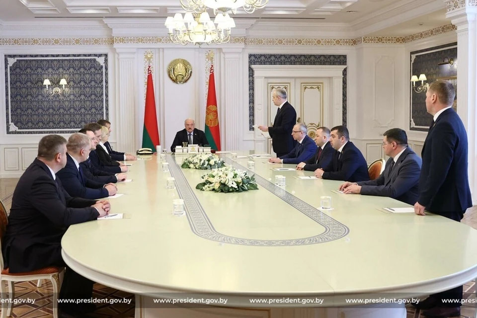 Лукашенко согласовал на назначение нового директора «Белшины». Фото: president.gov.by