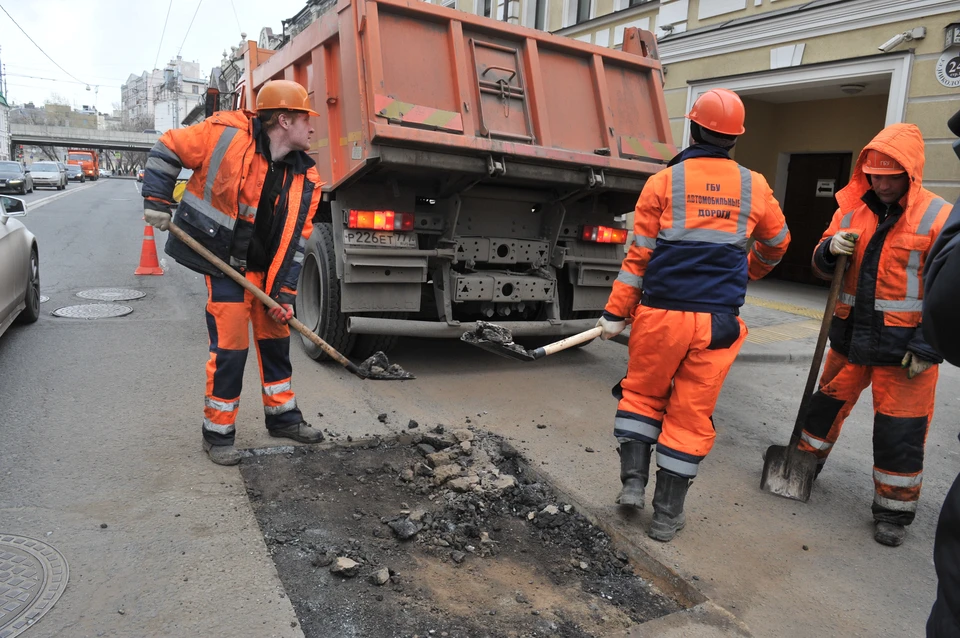 Ямочный ремонт в регионе стартовал на прошлой неделе.