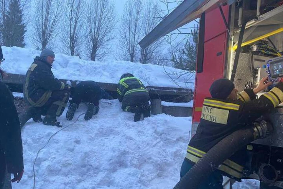 Спасатели нашли тело мальчика, провалившегося в пожарный колодец в Выборге / Фото: ТГ ДТП и ЧП Санкт-Петербург