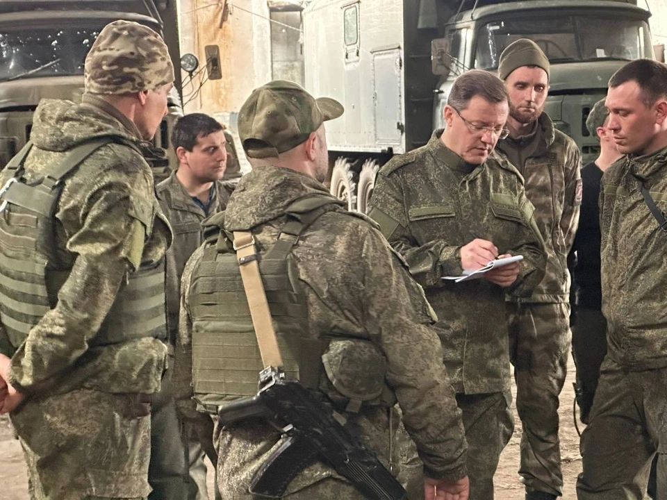 Глава региона оказывает поддержку бойцам в зоне СВО. Фото: Ольга Павловская