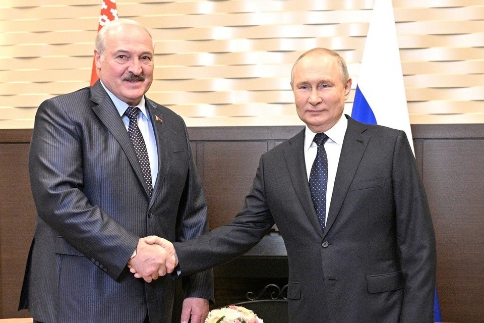 Путин и Лукашенко поздравили друг друга