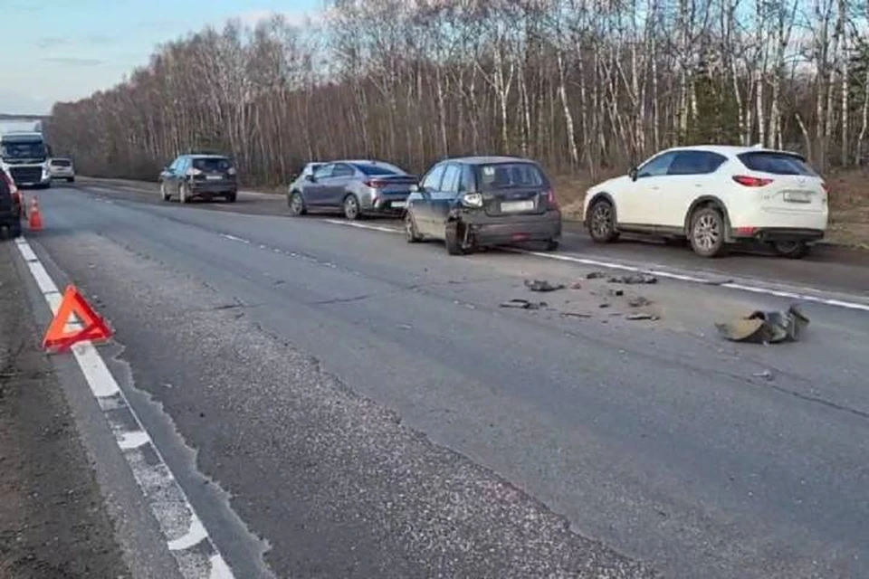 Авария произошла на 67 километре автодороги «Нижний Новгород – Саратов»