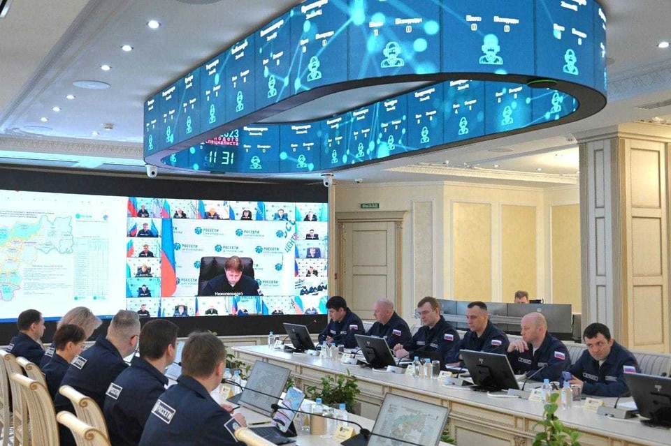 Заседание оперативного штаба.
