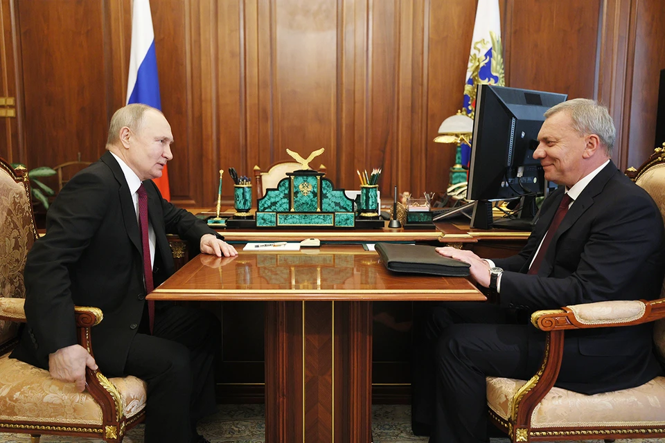 Глава Роскосмоса рассказал Путину о строительстве российского аналога МКС. Фото: Гавриил Григоров/пресс-служба президента РФ/ТАСС