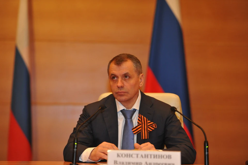 Глава парламента Крыма Константинов призвал полностью лишить Украину выхода к Черному морю