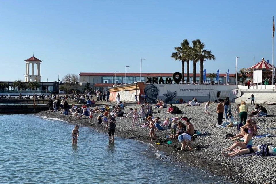 В мае в сочи купаются в море