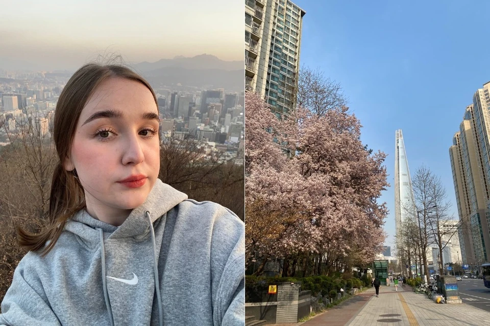 Алиса Дорофеева недавно отправилась в Сеул, столицу Южной Кореи