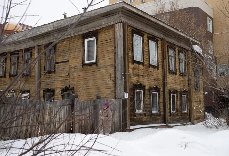 109-летняя двухэтажка на ул. Пролетарской, 78. Фото: Анна Меньшикова\Толк