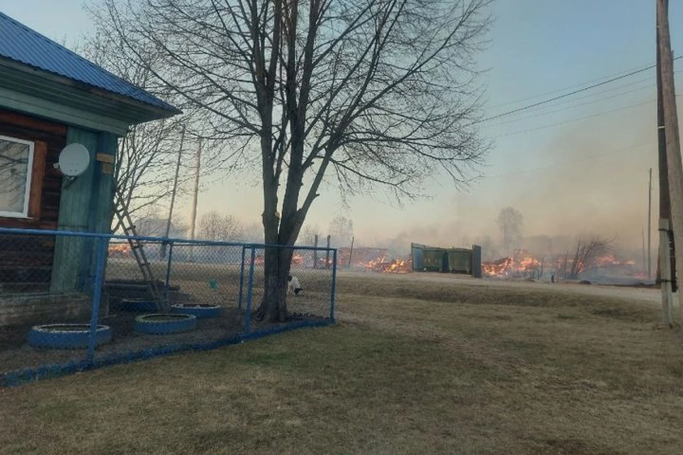 Один из самых разрушительных пожаров произошел в Сосьве Фото: Юлия Чулочникова