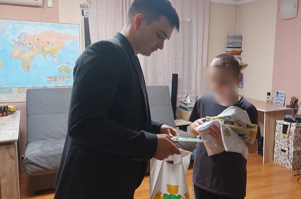 Отец мальчика служит в Росгвардии Фото: администрация Екатеринбурга