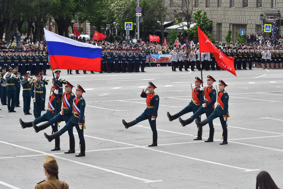В Волгограде состоялся Парад Победы
