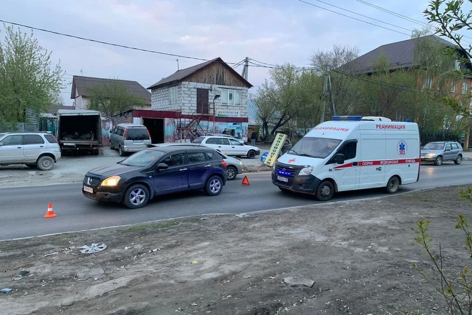 Иномарка сбила 11-летнего мальчика. Фото: Госавтоинспекция по Новосибирску