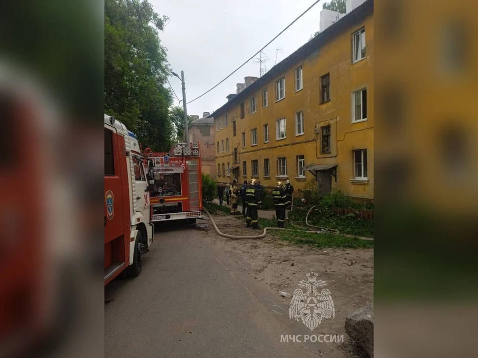7-летний мальчик получил ожоги в результате пожара в Нижнем Новгороде. Фото: пресс-служба ГУ МЧС России по Нижегородской области.