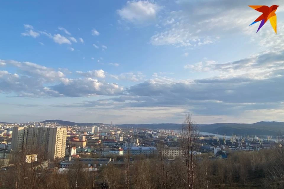 В Мурманск пришла жаркая погода.