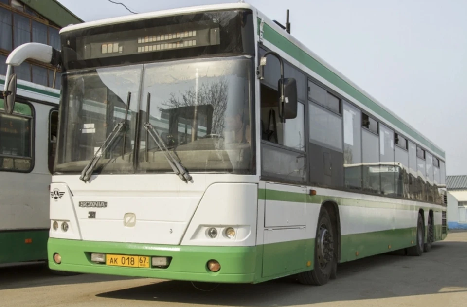 В Смоленске планируют закупить новые автобусы для «Автоколонны». Фото: пресс-служба администрации города.