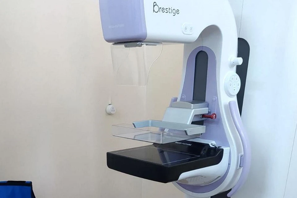 На новеньком цифровом маммографе в тюменской больнице №14 обследовали 35 пациенток