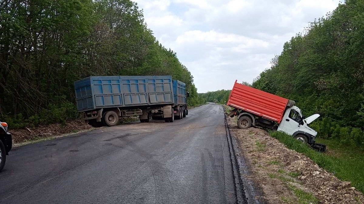 Два грузовика столкнулись под Калининском — водитель в больнице - KP.RU