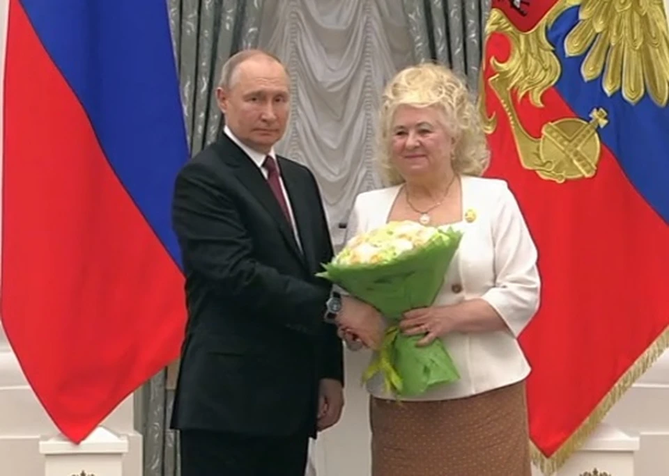 Кадр с видео с сайта Кремля