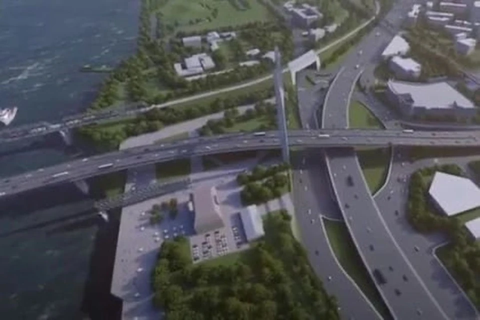 Четвёртый мост через Обь могут назвать «Николаевским». Фото: стоп-кадр видео депутатов Горсовета.