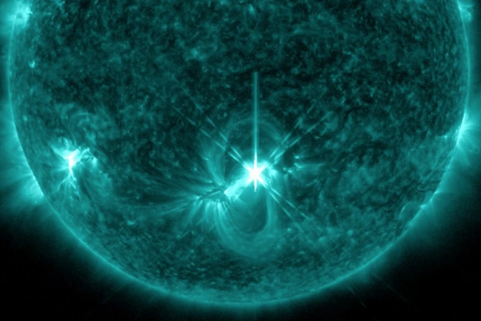 Солнце наводит на Землю свое «дуло». Фото: spaceweather.com