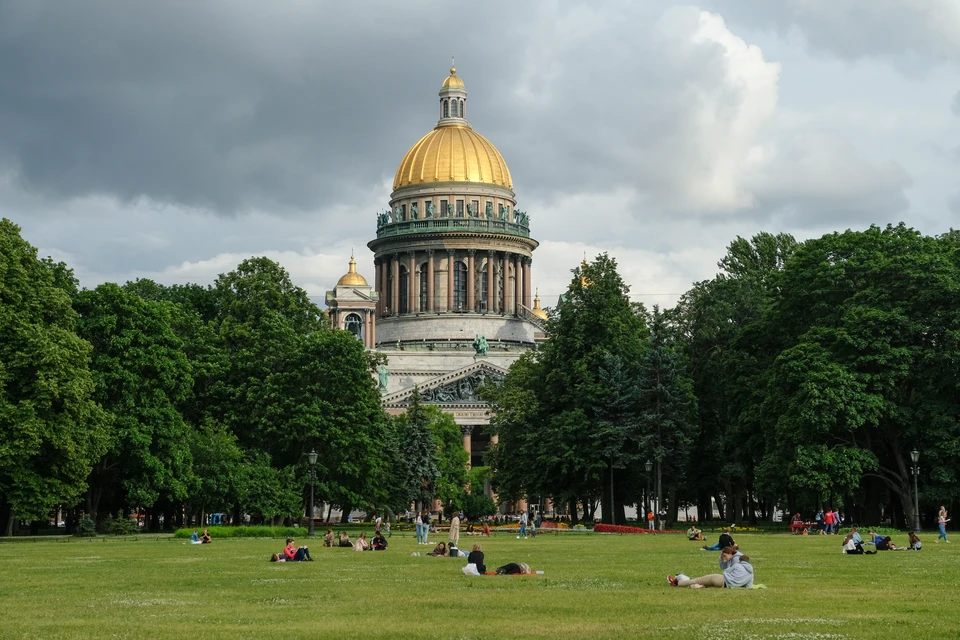 Погода на июнь 2023 года в Санкт-Петербурге