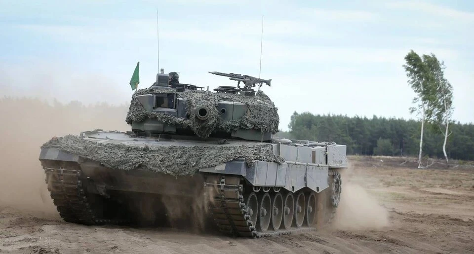 Минобороны России: На Южно-Донецком направлении ВСУ в ходе наступления потеряли восемь немецких танков «Леопард»