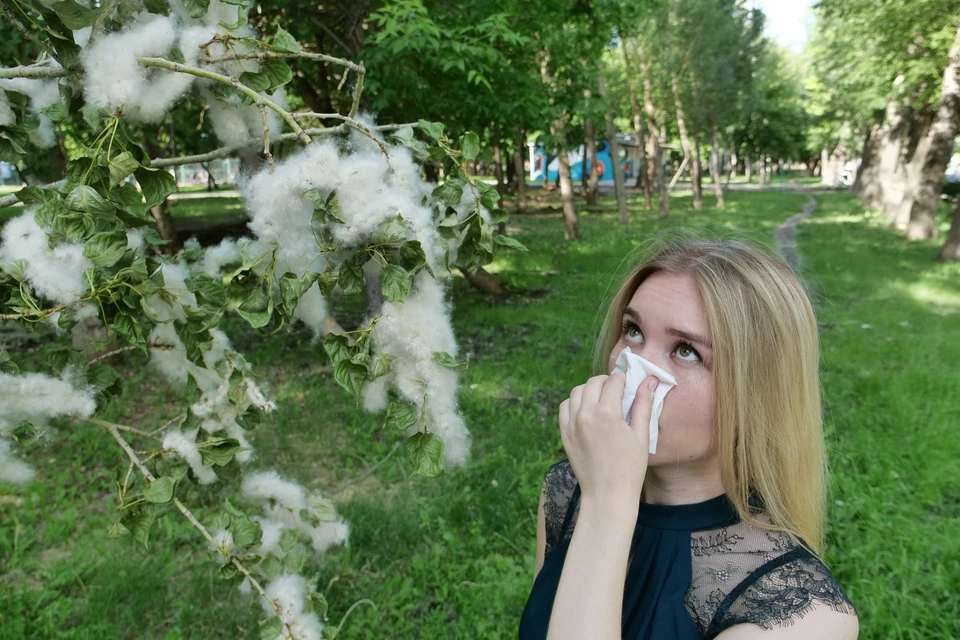 Врач рассказала, на пыльцу каких трав и деревьев проявляется аллергия в июне